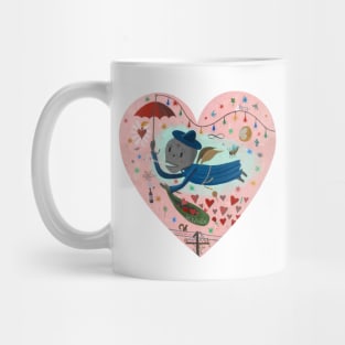 Saint Valentine Comes by Night Mug